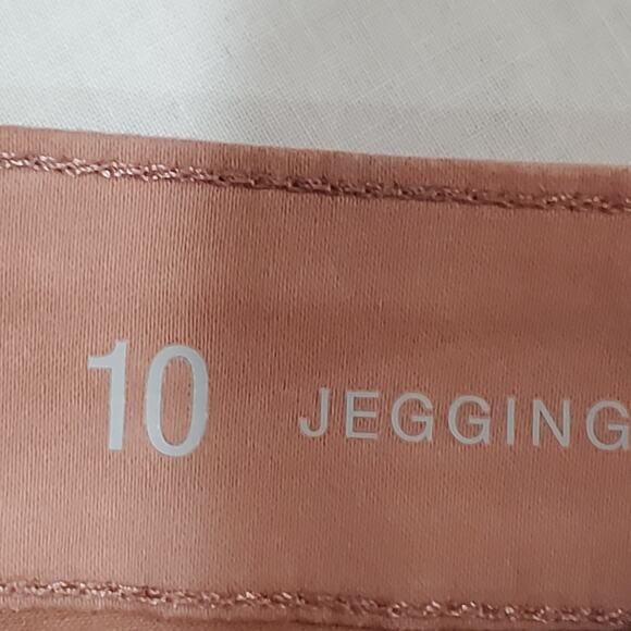 a.n.a. Desert Clay Mid-Rise Jegging Career Size 10 - Picture 6 of 9